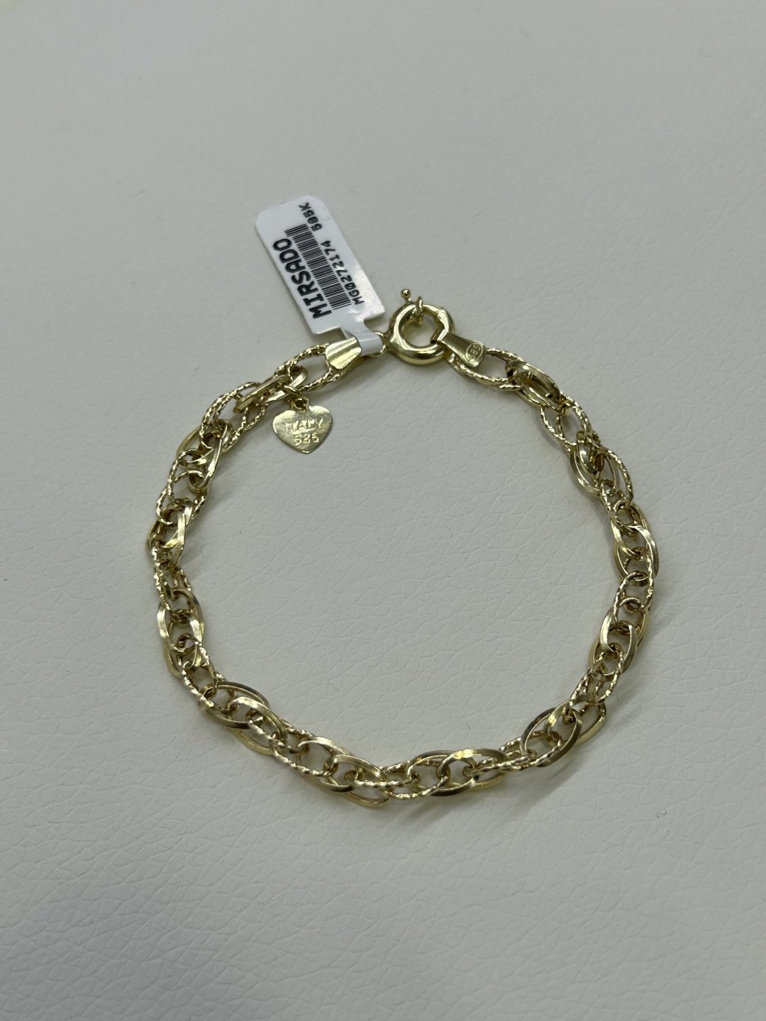 Браслет MIRSADO GOLD M45674 длина 19 см, вес 3.34 г золото, плетение отсутствует купить,NaN