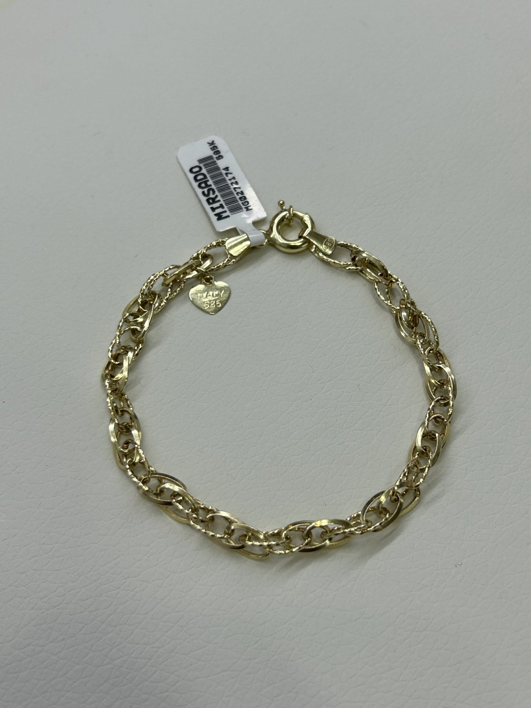 Браслет MIRSADO GOLD M45674 длина 19 см, вес 3.34 г золото, плетение отсутствует купить,NaN