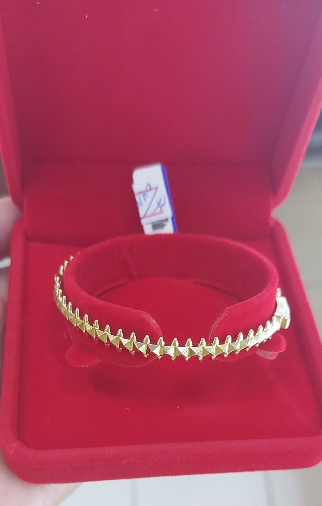 Браслет MIRSADO GOLD длина 19 см, вес 8.49 г золото, плетение отсутствует купить,NaN