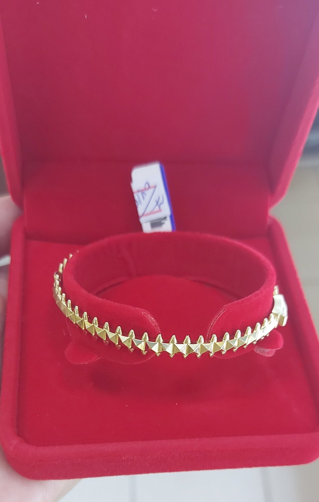Браслет MIRSADO GOLD длина 19 см, вес 8.49 г золото, плетение отсутствует купить,NaN
