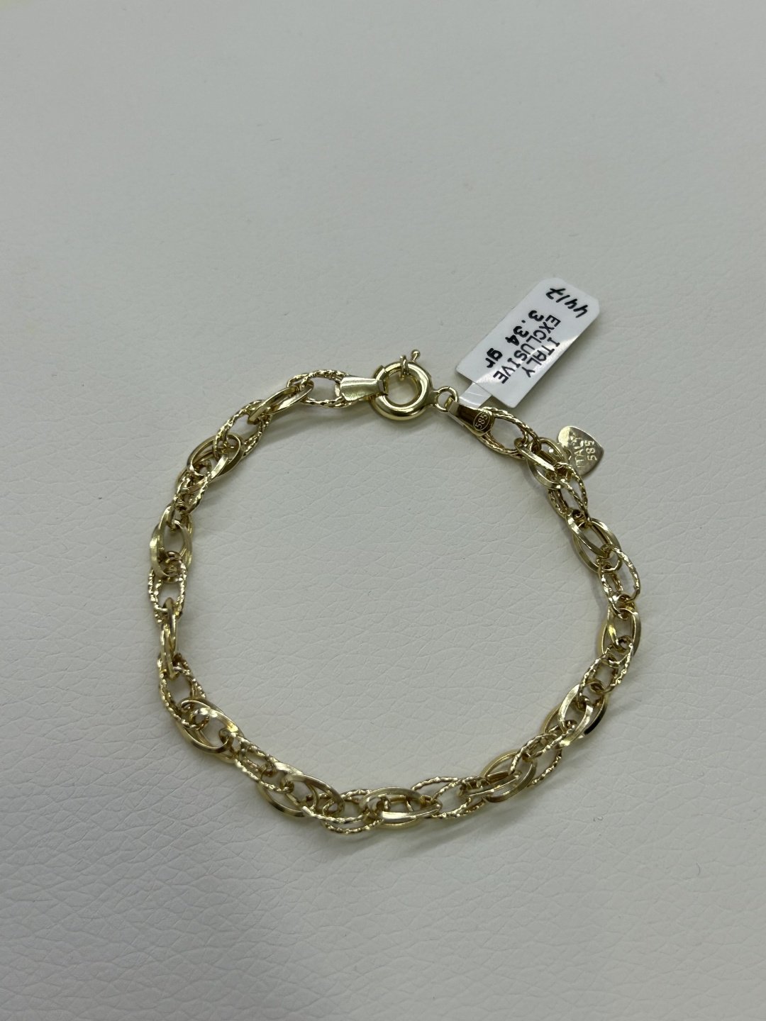 Браслет MIRSADO GOLD M45674 длина 19 см, вес 3.34 г золото, плетение отсутствует купить,NaN
