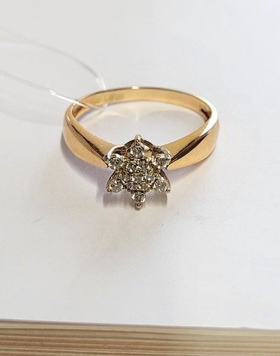 Кольцо Crystal 4674485-F размер 18 вес 2.2 г золото, фианит купить,NaN