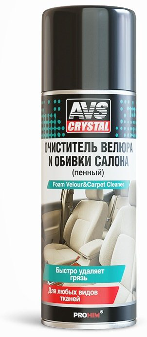 AVS очиститель для велюра AVK-029 0.52 л купить,NaN