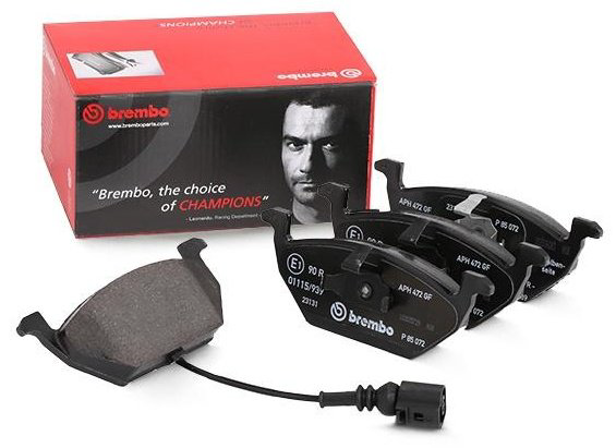 Колодки Brembo передние P85072 купить,NaN