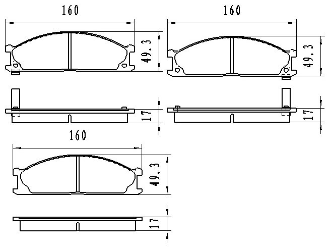 Колодки Winkod передние W1912BP купить,NaN