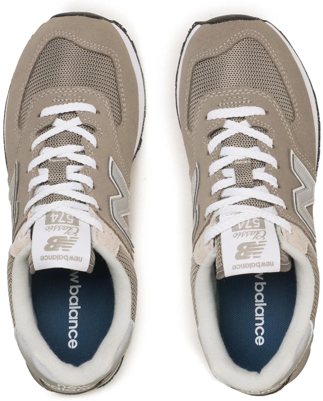 Кроссовки New Balance 574 бежевый купить,NaN