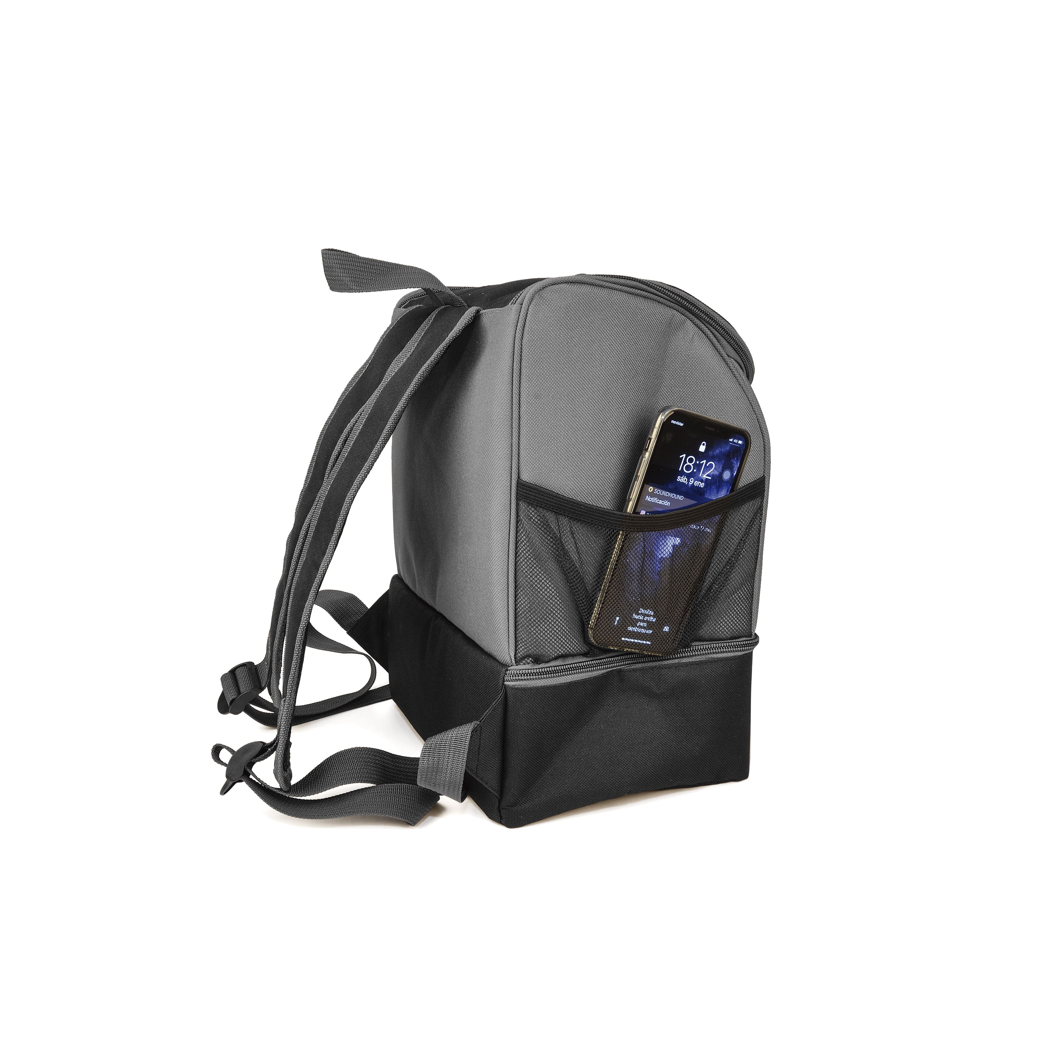 Терморюкзак Iris Barcelona 9362-TG 15L Grey Black