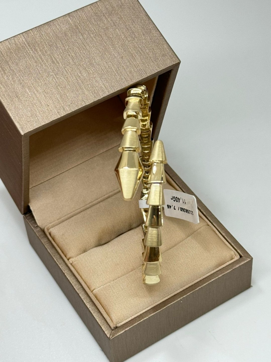 Браслет MANILAS GOLD 423700740 длина 18 см, вес 11.4 г золото, плетение обод купить,912000