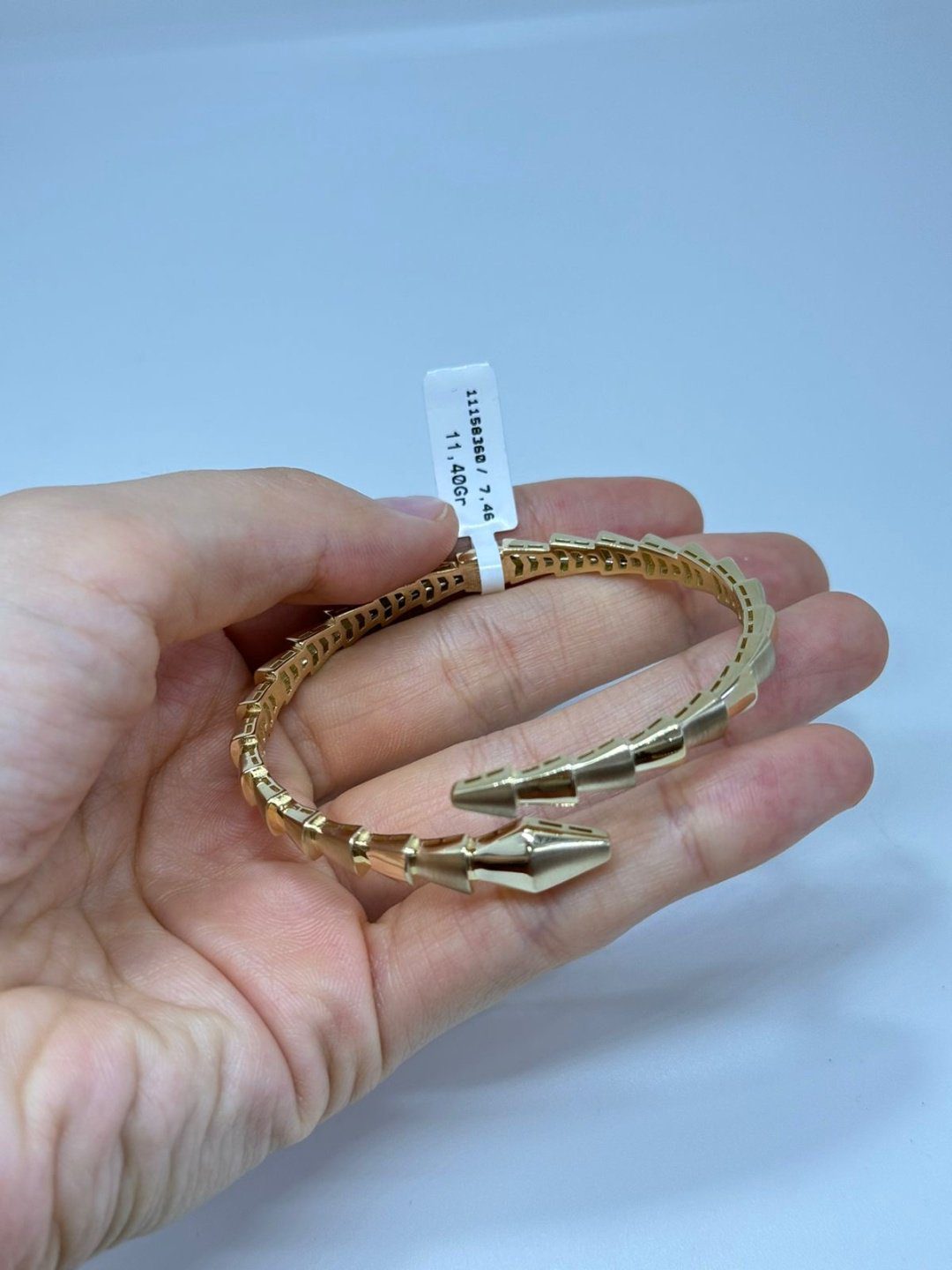 Браслет MANILAS GOLD 423700740 длина 18 см, вес 11.4 г золото, плетение обод купить,912000