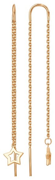 Серьги Династия 014932-1000 вес 1.08 г золото, без вставок купить,NaN