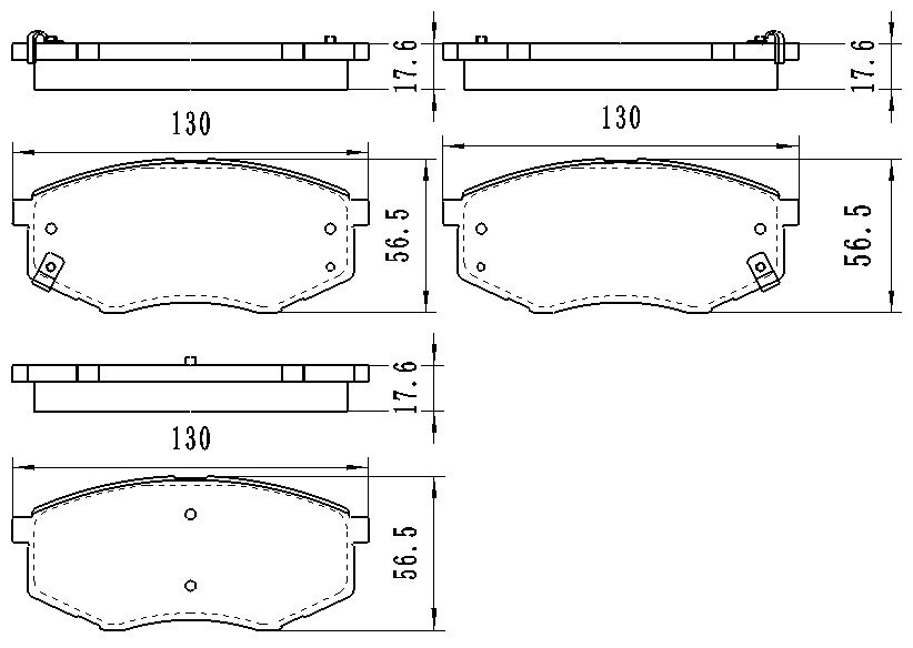 Колодки Winkod передние W0042BP купить,NaN