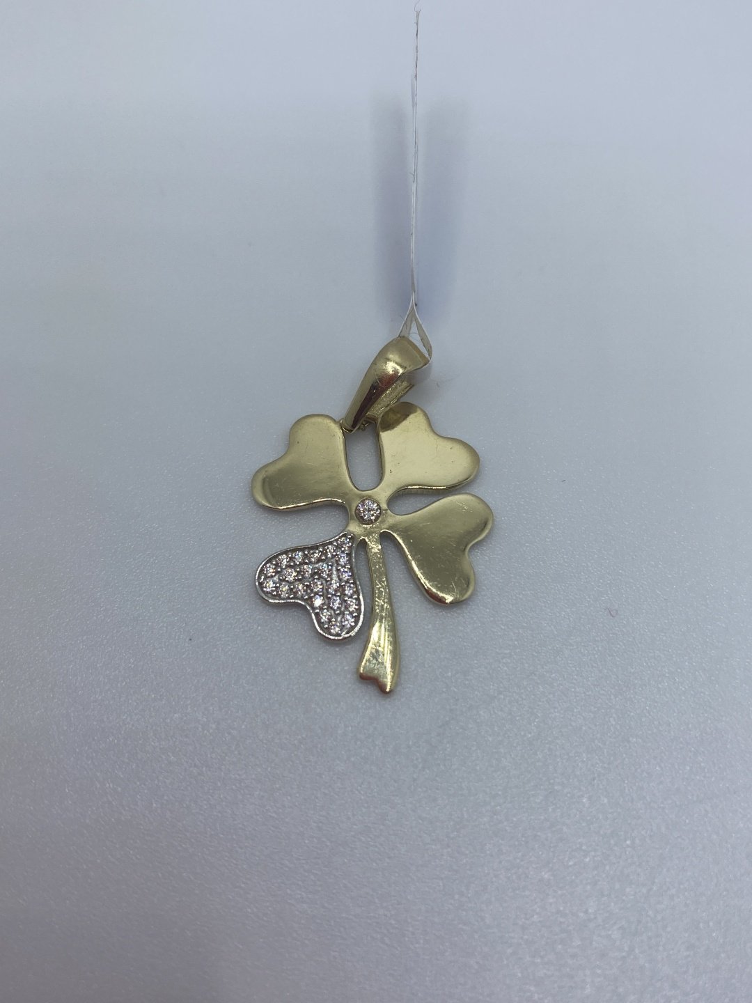Подвеска Zhadira Gold ZHA91-56 вес 1.73 г золото, фианит купить,NaN