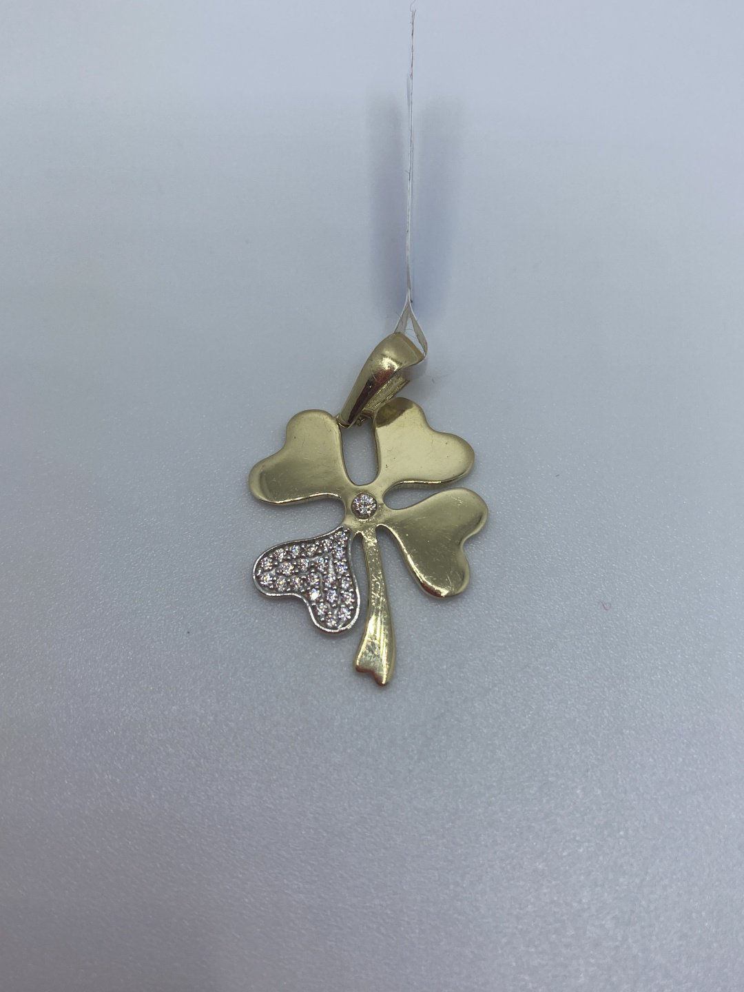 Подвеска Zhadira Gold ZHA91-56 вес 1.73 г золото, фианит купить,NaN