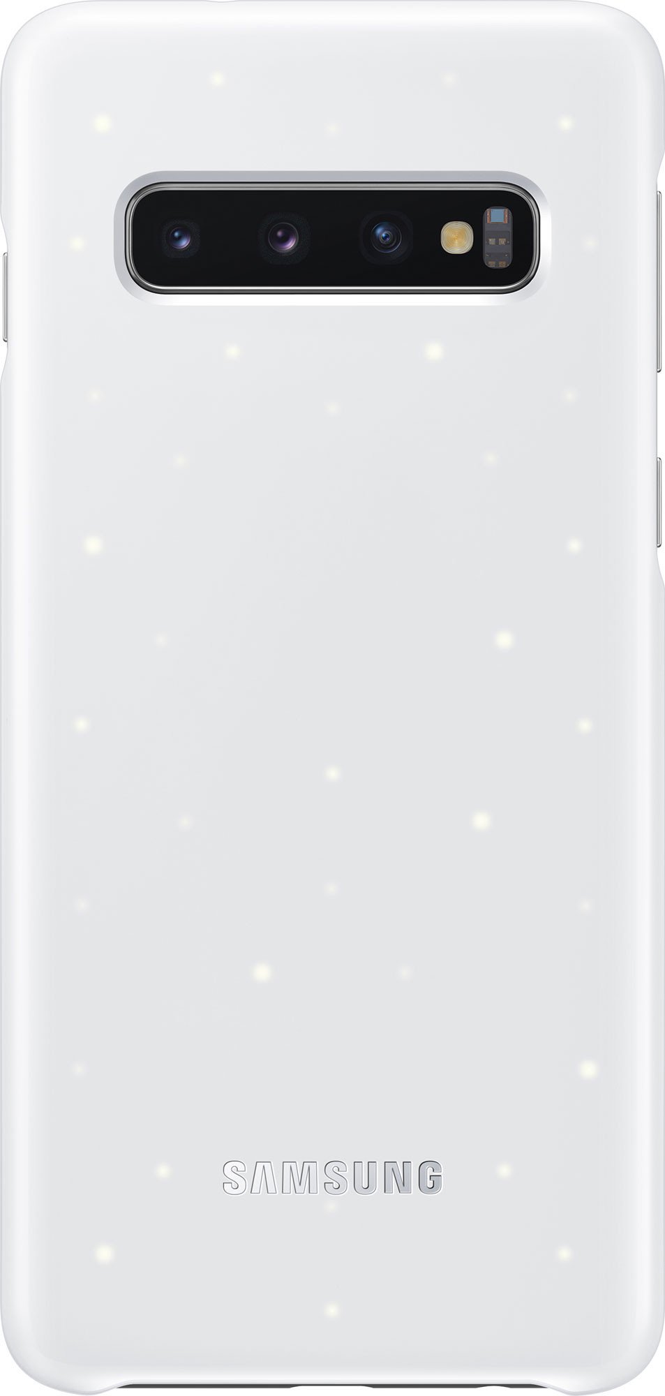 Чехол Led Cover для Samsung Galaxy S10 белый