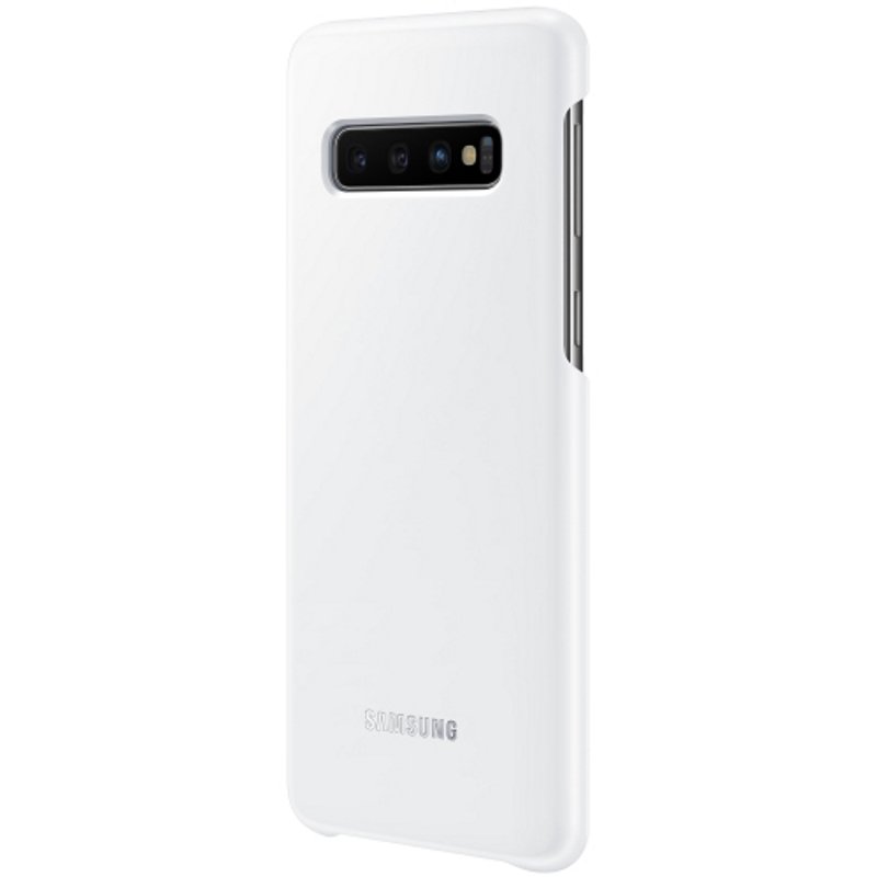Чехол Led Cover для Samsung Galaxy S10 белый