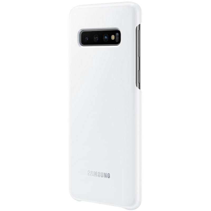 Чехол Led Cover для Samsung Galaxy S10 белый