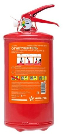 Огнетушитель AIRLINE порошковый AO-OP2 440033 2.1 кг купить,NaN