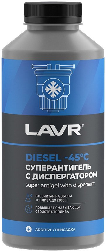 LAVR присадка Ln2107 Суперантигель с диспергатором 1 л купить,NaN