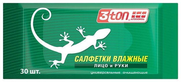 Влажные салфетки 3TON 52181 30 шт купить,NaN