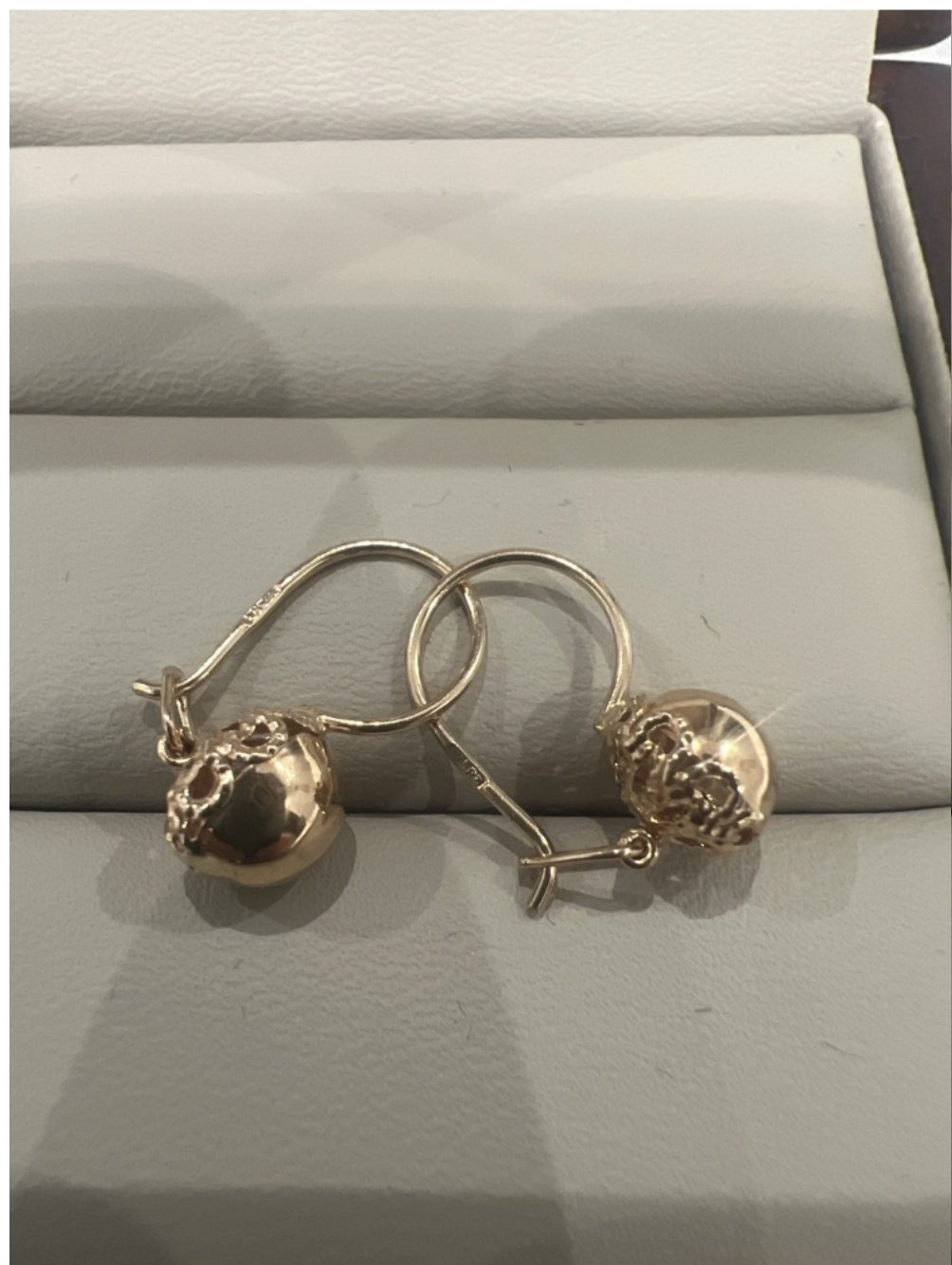 Серьги Cristal 836653 вес 1.02 г золото, без вставок купить,NaN