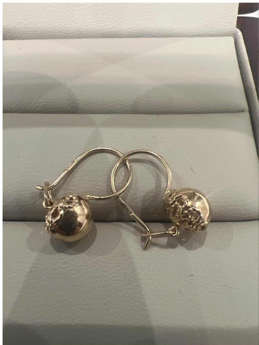 Серьги Cristal 836653 вес 1.02 г золото, без вставок купить,NaN