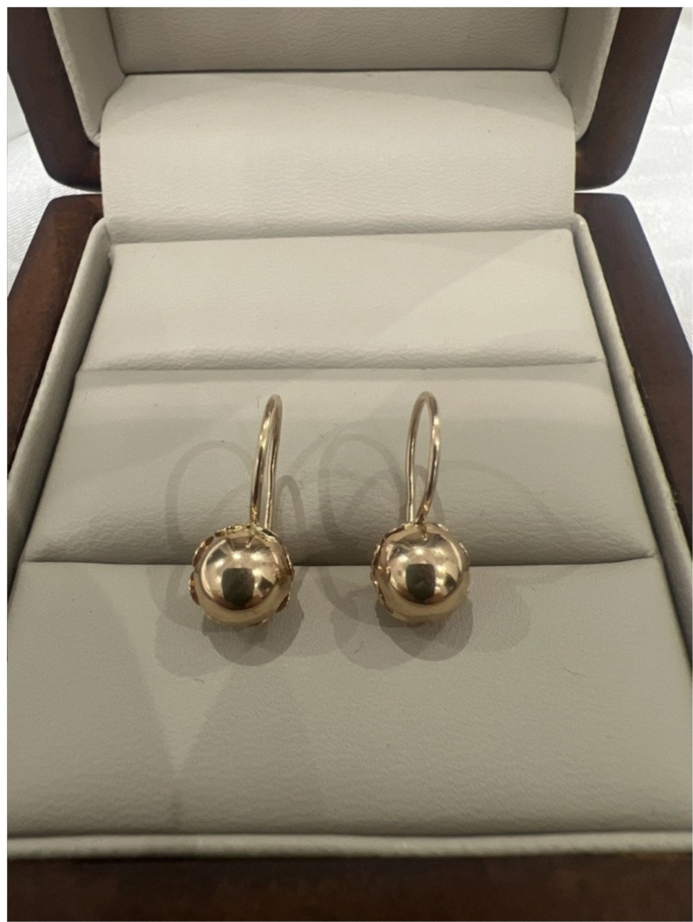 Серьги Cristal 836653 вес 1.02 г золото, без вставок купить,NaN