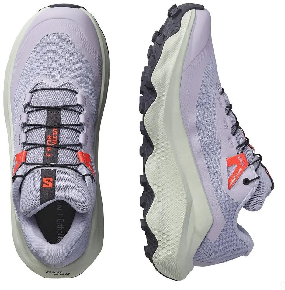 Кроссовки Salomon Ultra Glide 3 сиреневый купить,NaN