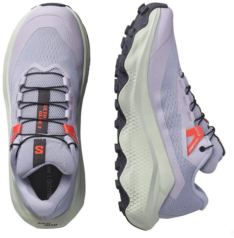 Кроссовки Salomon Ultra Glide 3 сиреневый купить,NaN