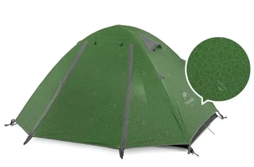 Палатка Naturehike P-Series NH18Z044-P зеленая купить,NaN