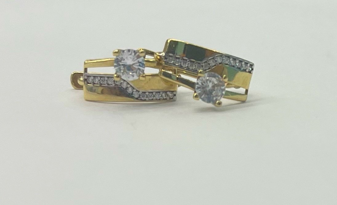 ADOR N М100 3.49 г золото, фианит купить,NaN