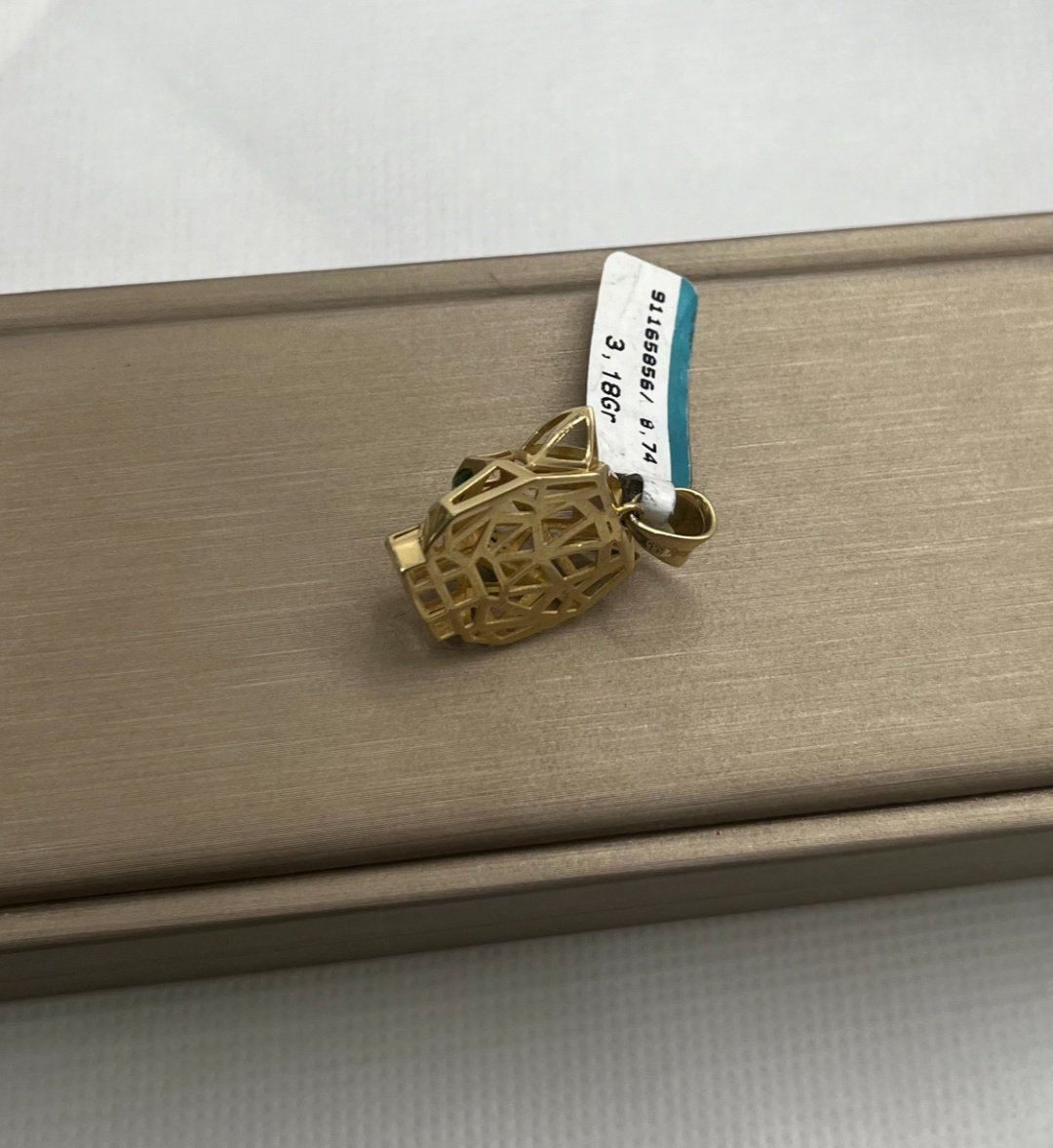 Подвеска Italy Gold 29474956 вес 3.18 г золото, фианит купить,NaN