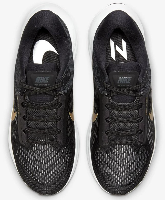 Кроссовки Nike Air Zoom Structure 24 черный купить,NaN