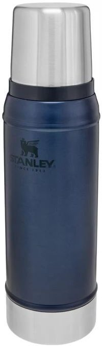 Термос Stanley Classic Vac Btl 10-01612-041 синий 750мл купить,NaN