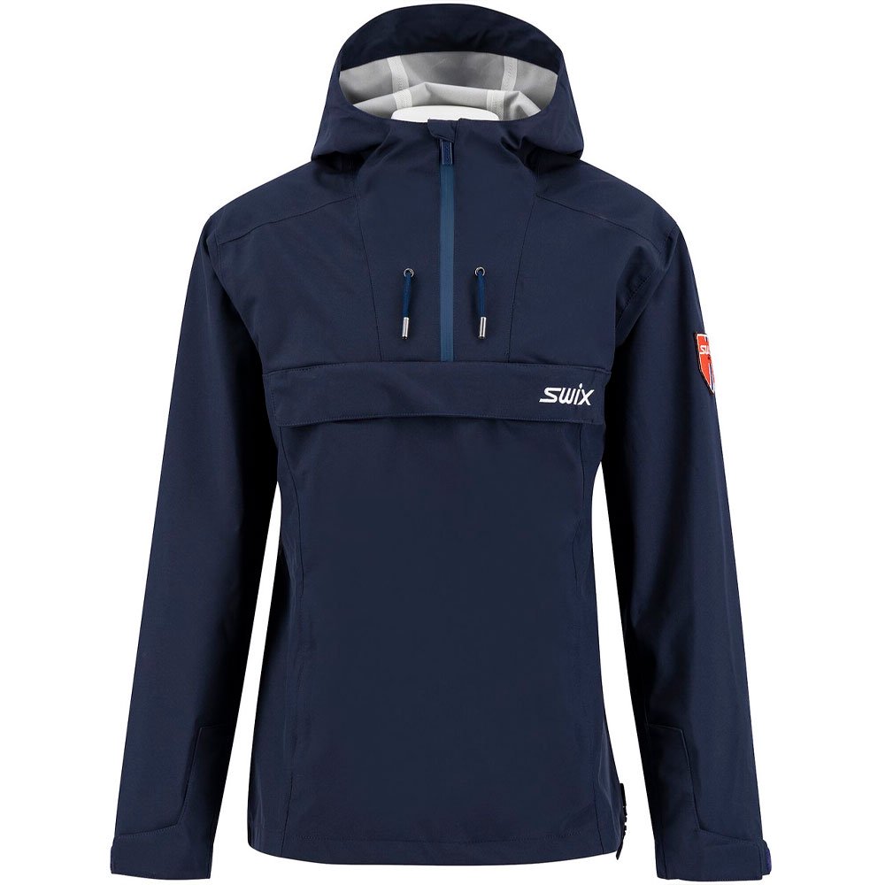  Куртка Swix Blizzard 12471 синяя M купить,NaN