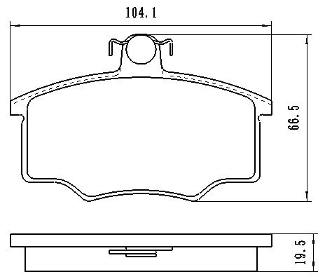 Колодки Winkod передние W0109BP купить,NaN