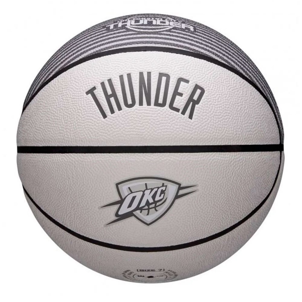 Мяч баскетбольный Wilson NBA Team City Collector Oklahoma Thunder 7 WZ4003921XB7 серый купить,NaN