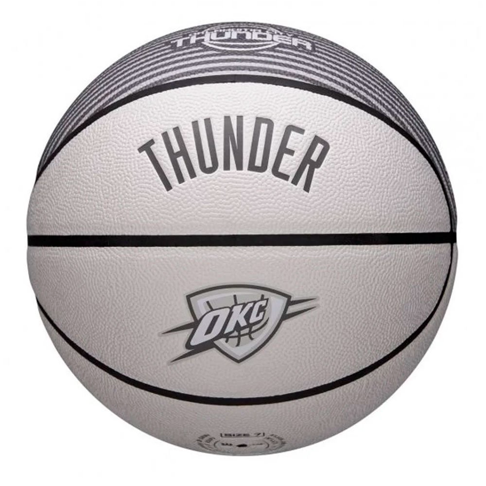 Мяч баскетбольный Wilson NBA Team City Collector Oklahoma Thunder 7 WZ4003921XB7 серый купить,NaN