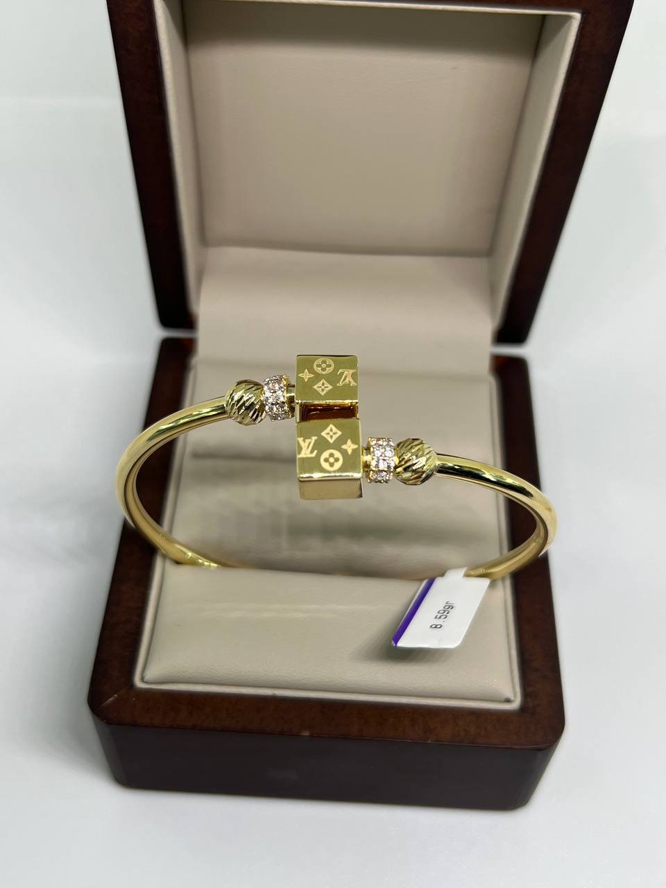 Браслет Italian Gold 30061990 длина 18 см, вес 8.59 г золото, плетение отсутствует купить,NaN