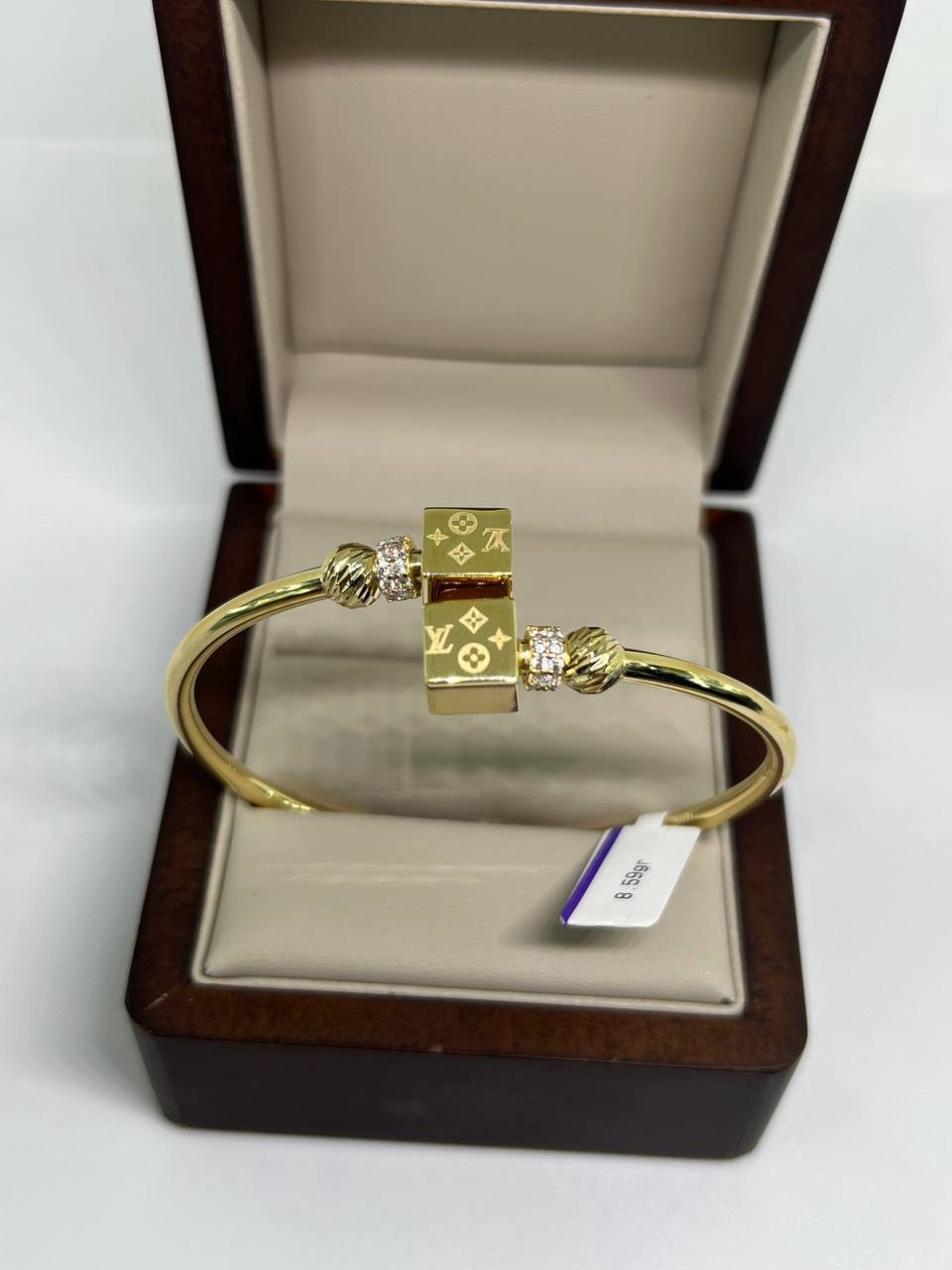 Браслет Italian Gold 30061990 длина 18 см, вес 8.59 г золото, плетение отсутствует купить,NaN