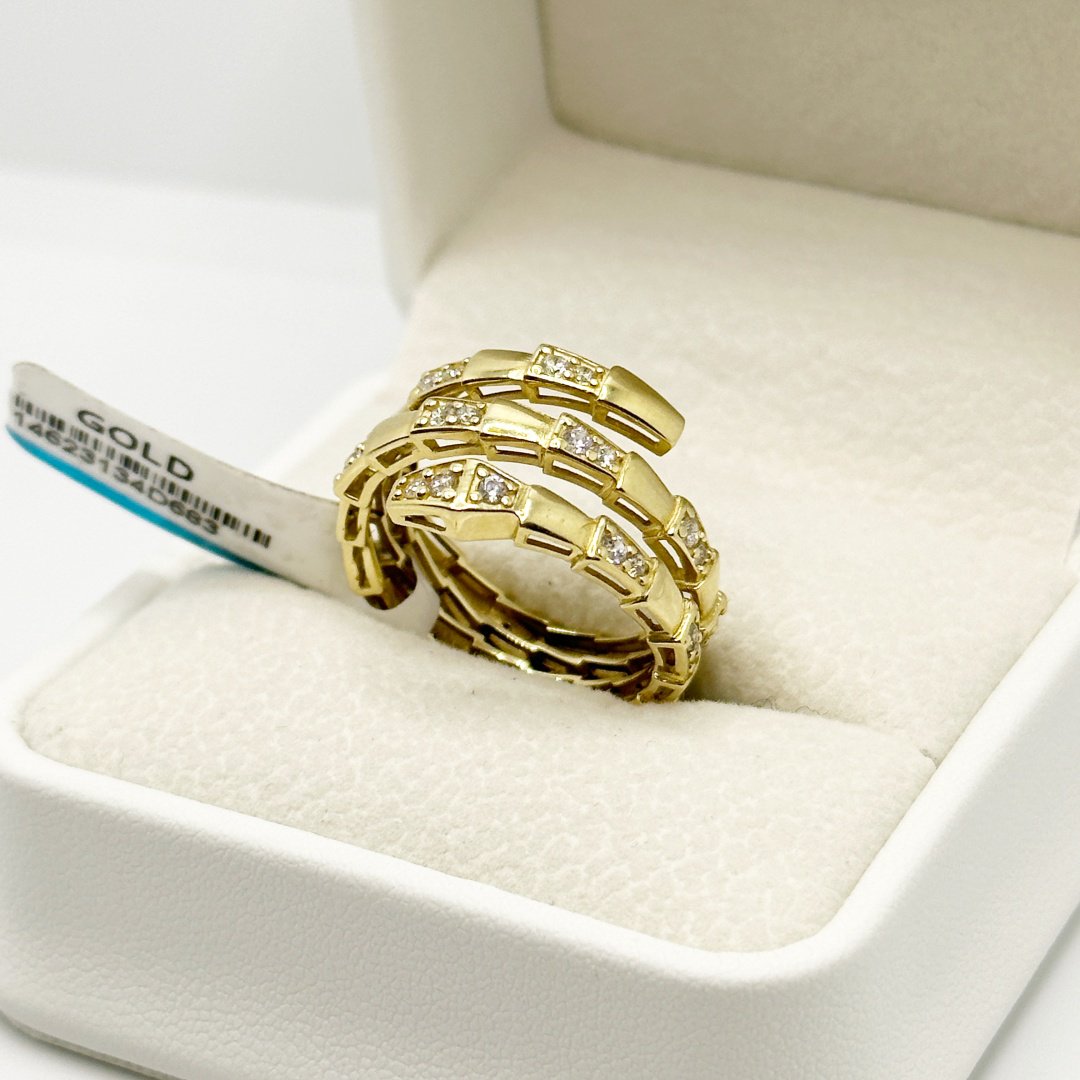 Кольцо Ali Gold R3407 размер 17.5 вес 4.51 г золото, фианит купить,NaN