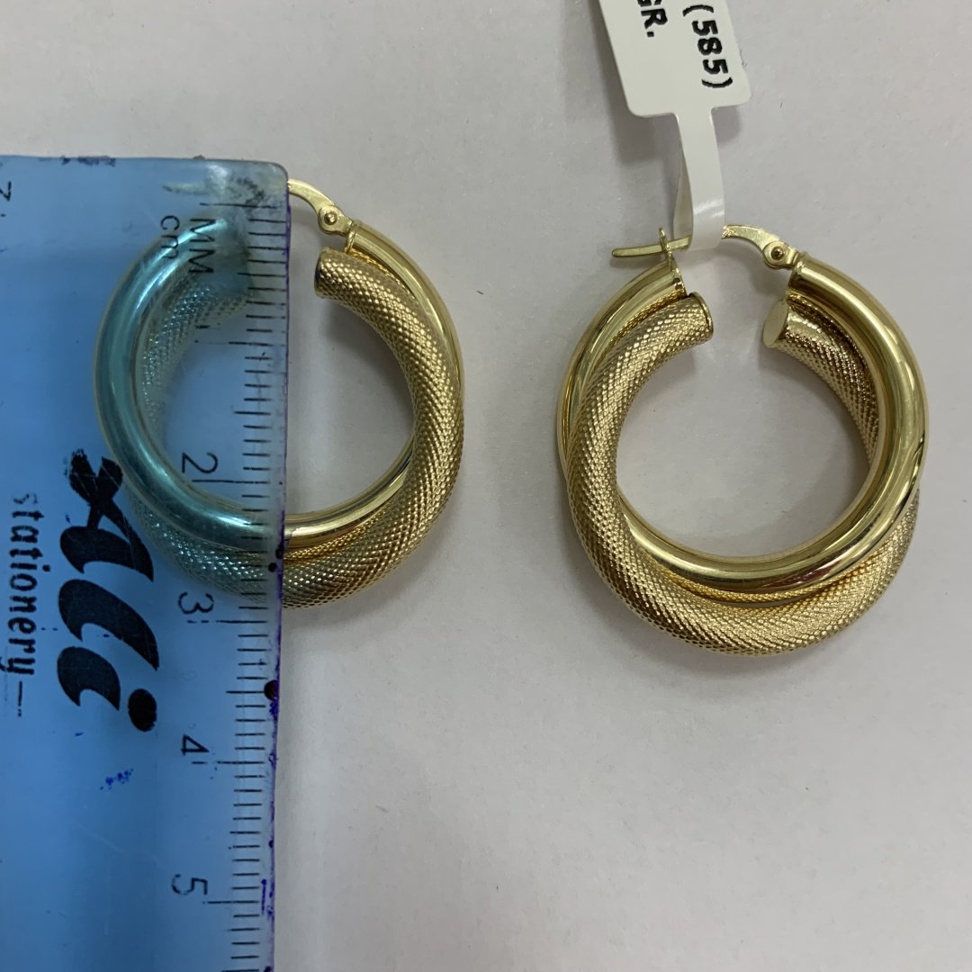 Серьги MIRSADO GOLD 171022001 вес 5.3 г золото, без вставок купить,NaN