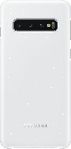 Чехол Led Cover для Samsung Galaxy S10 белый
