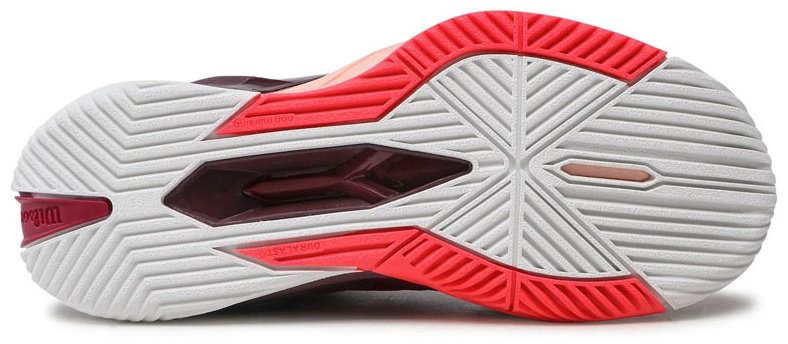 Кроссовки Wilson WRS330680 burgundy 37.5 купить,NaN