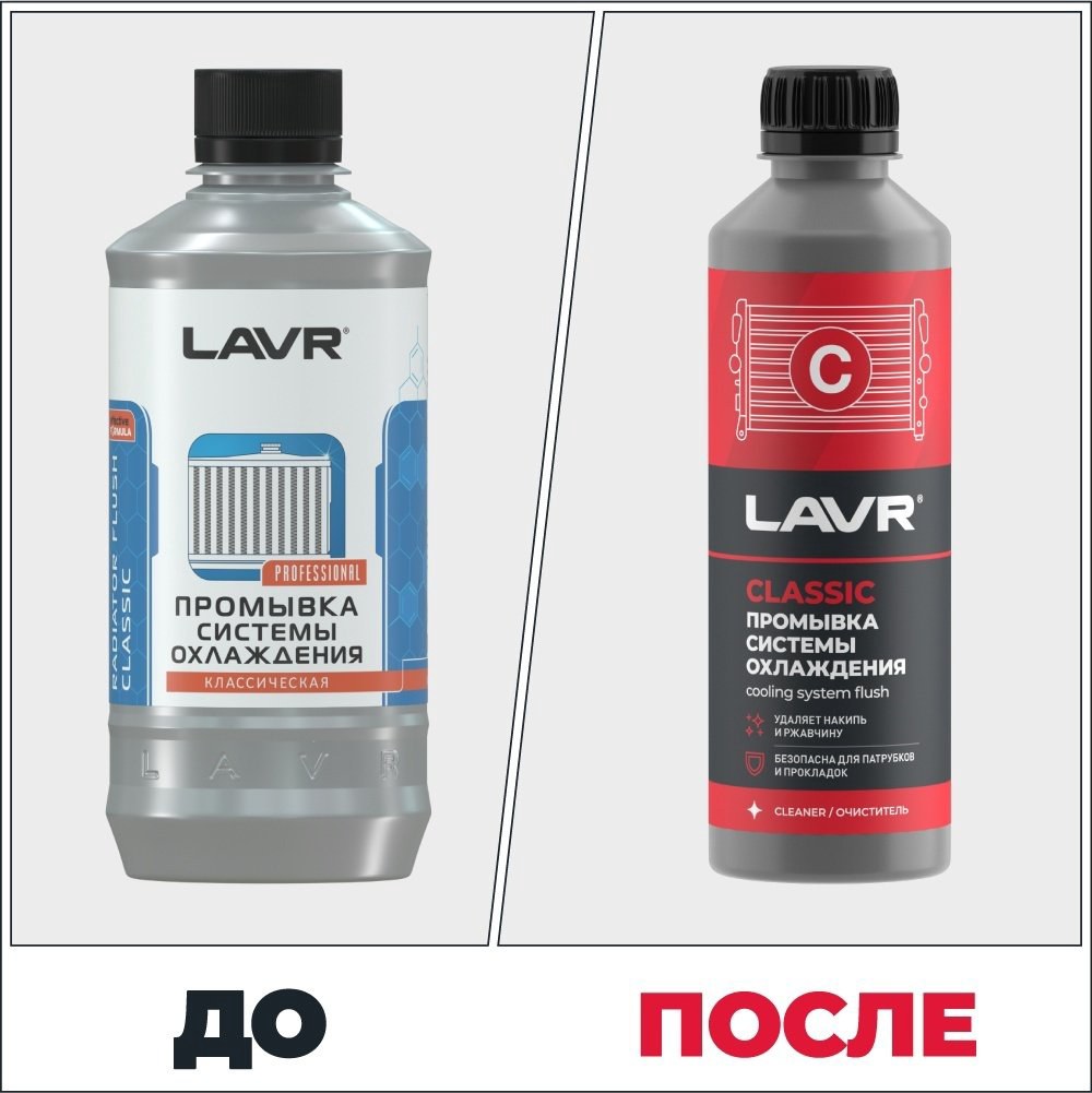 LAVR промывка LN1103N Classic Промывка системы охлаждения 310 л купить,NaN