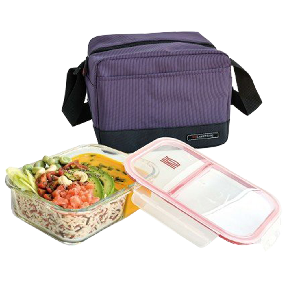 Сумка-холодильник с контейнером Iris Barcelona Real lilac 9020-TL Violet