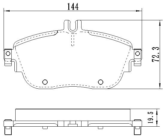 Колодки Winkod передние W0002BP купить,NaN