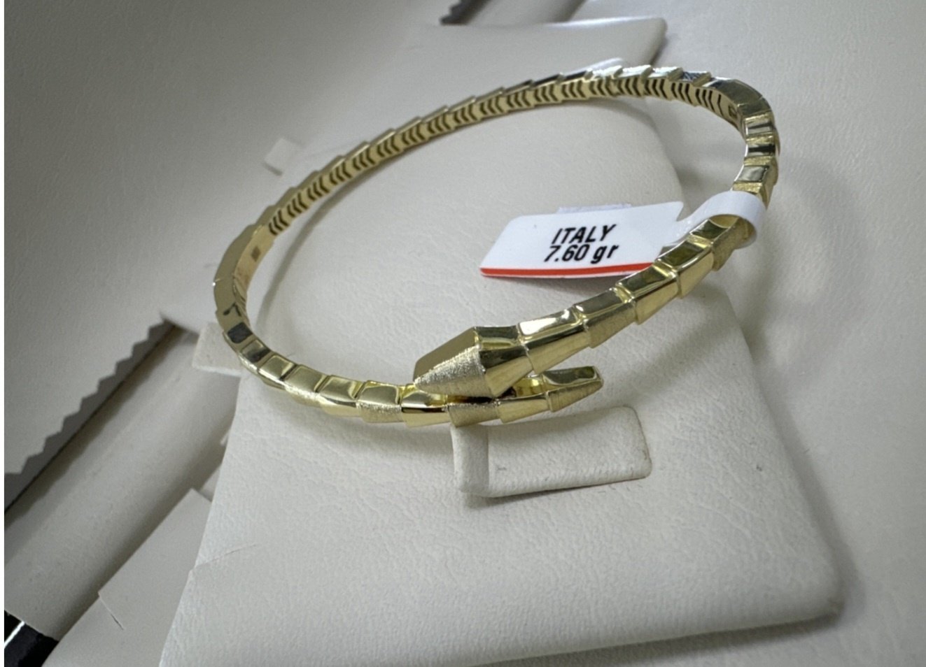 Браслет MIRSADO GOLD длина 18.19 см, вес 7.6 г золото, плетение отсутствует купить,NaN
