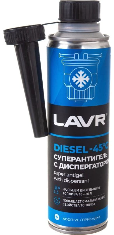 LAVR присадка LN2106 Супер антигель с диспергатором 0.31 л купить,NaN