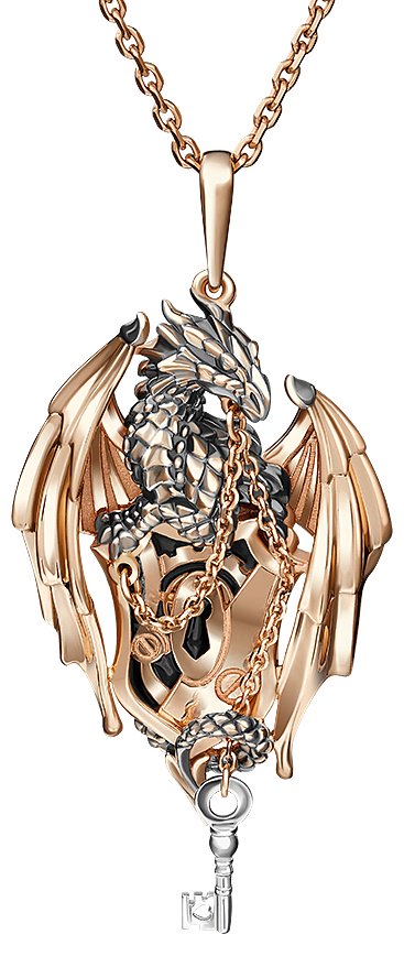 Подвеска PLATINA 03-2848-00-000-1111-59 вес 4.54 г золото, без вставок купить,NaN