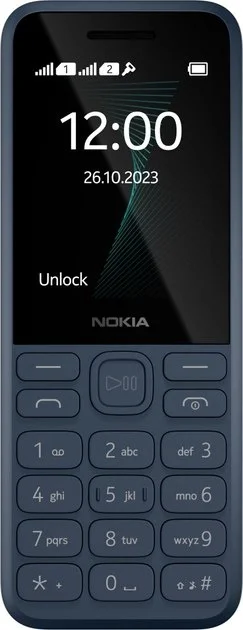 Мобильный телефон Nokia 130 TA-1576 DS DARK BLUE 2023 купить,0